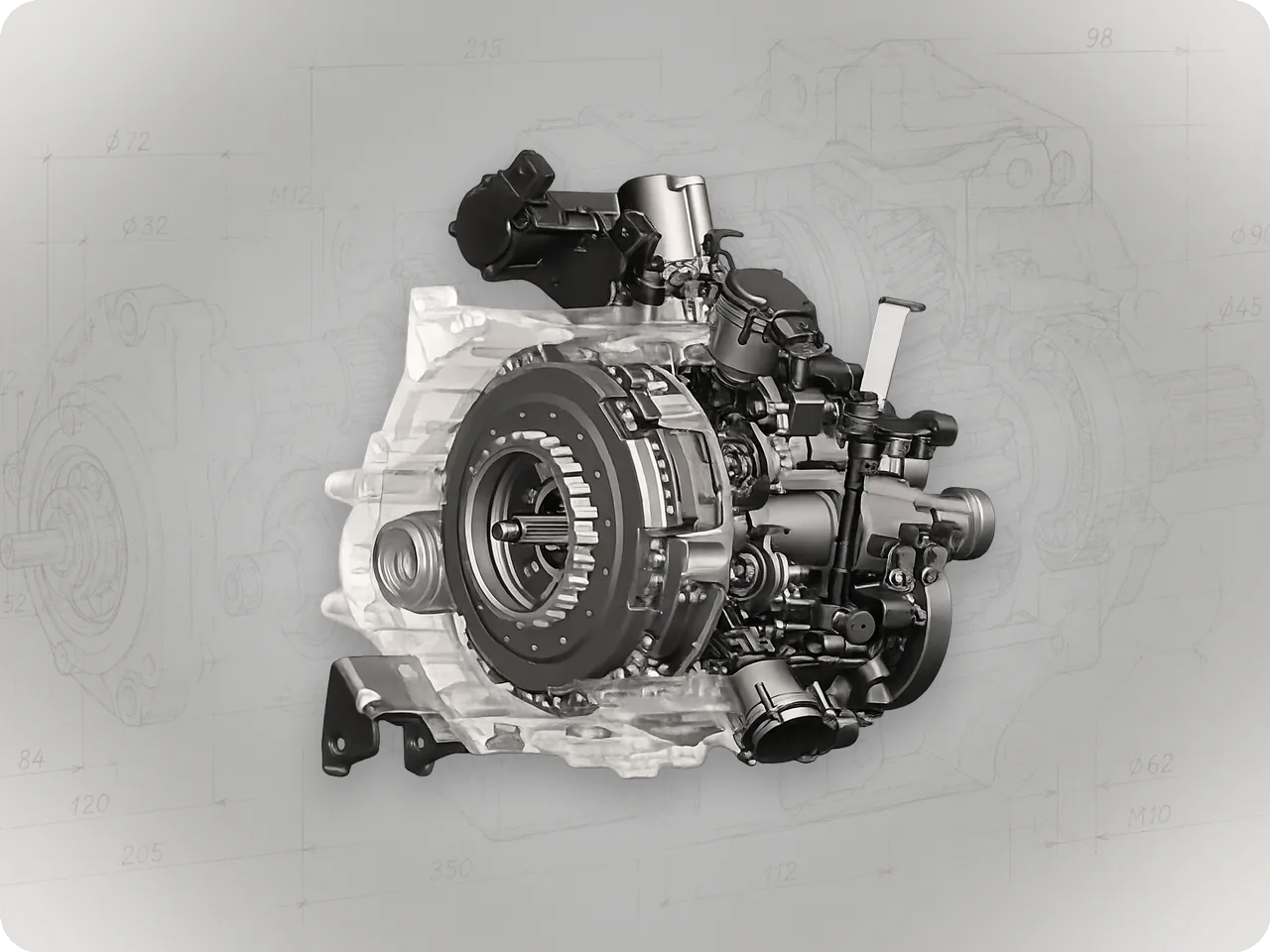 Коробка DCT D7UF1 — ремонт в Екатеринбурге, DSG-CTO